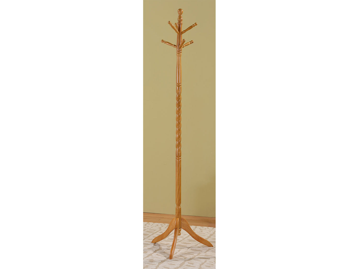 Wood Hall Tree Comes in Cherry, Espresso, or Oak Finish - GracePalaceFurniture