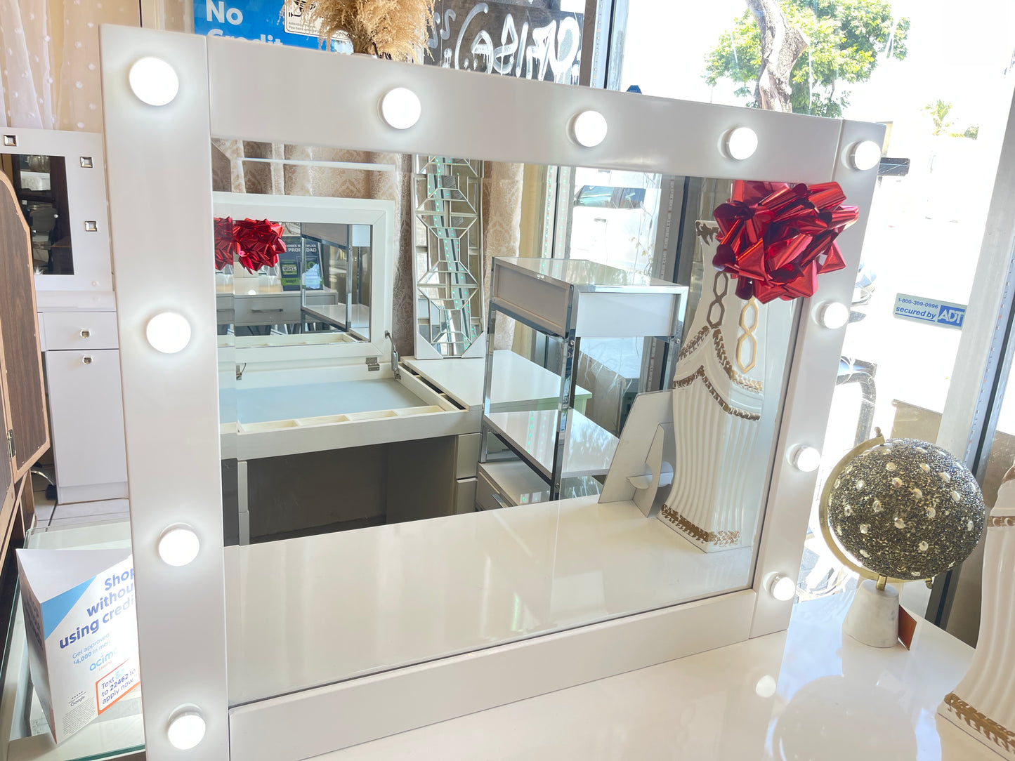 Avery Vanity Top W/LED White