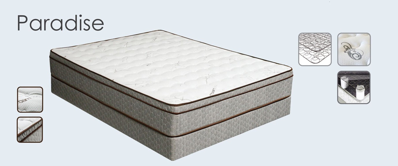 Paradise box pillow top 10.5"