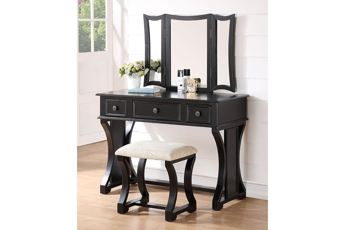 Poundex PDEX-F4117 Vanities, Black