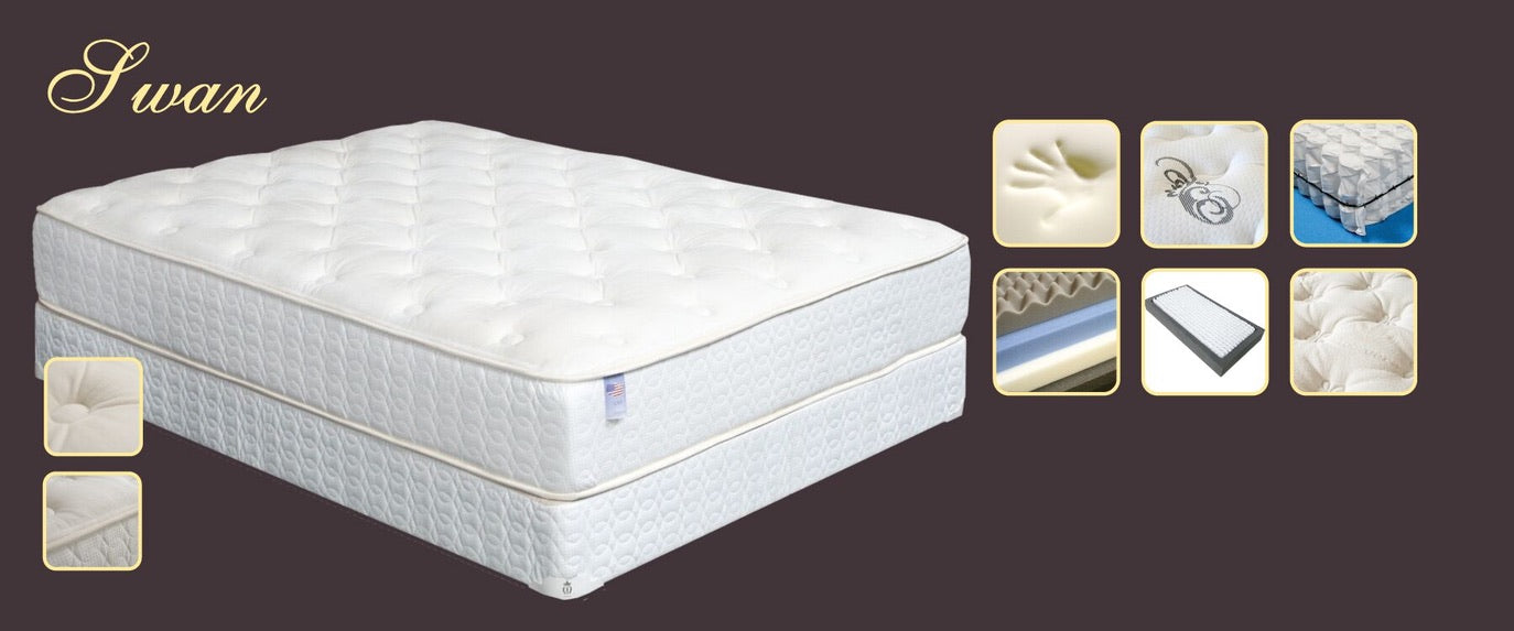 Swan Non-Flip Premium Mattress H.12"