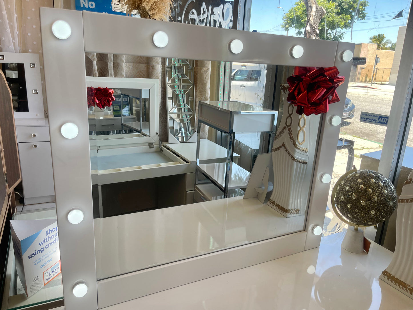 Avery Vanity Top W/LED White