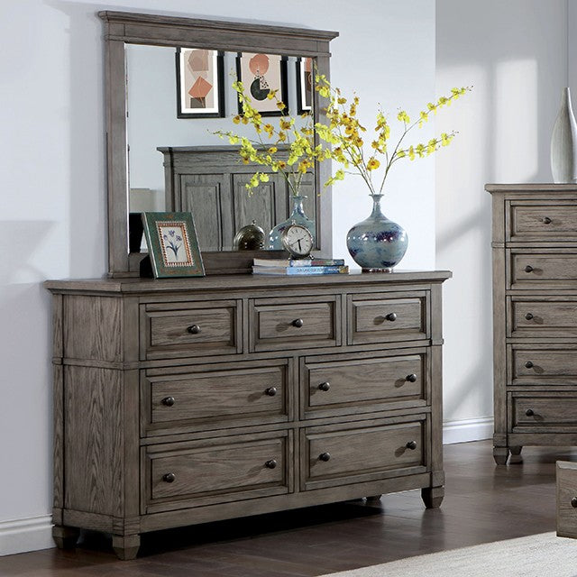 brushed grey dresser Bethel Dresser