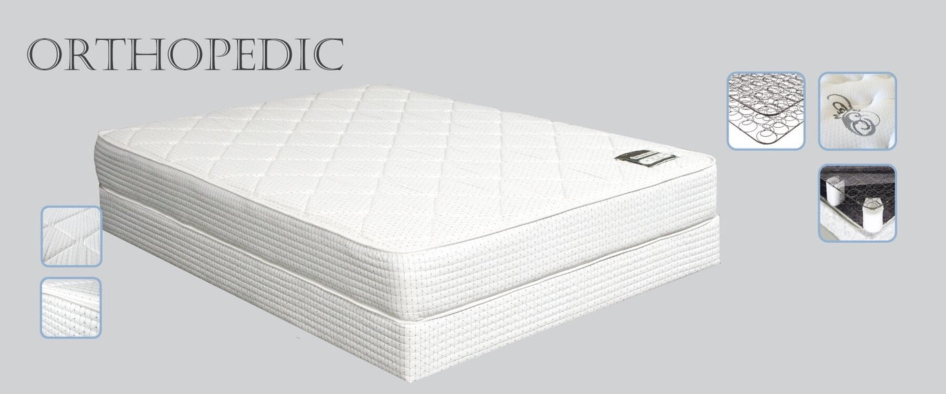 Orthopedic Tight Top Set Mattress H. 9"