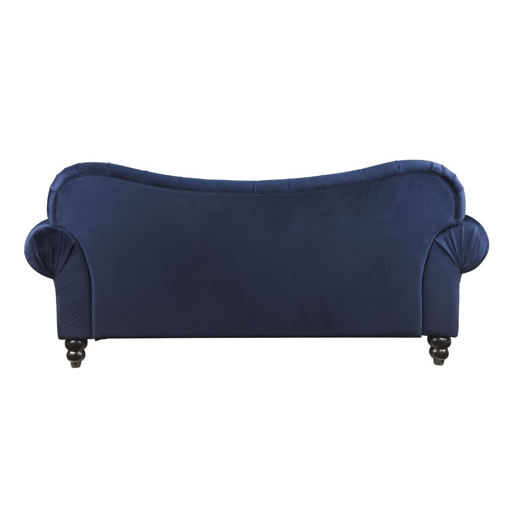 Iberis Navy Velvet Sofa