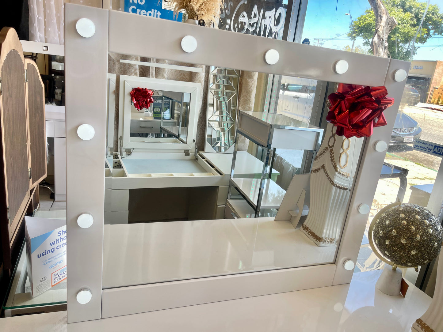 Avery Vanity Top W/LED White