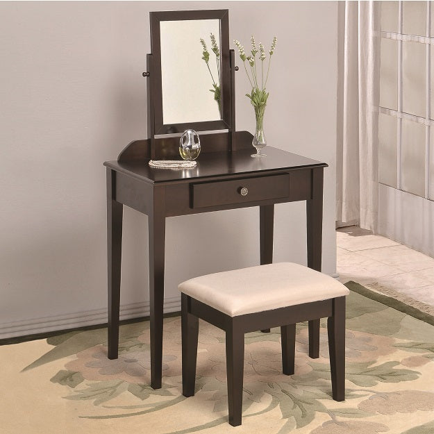 Iris Vanity Table & Stool