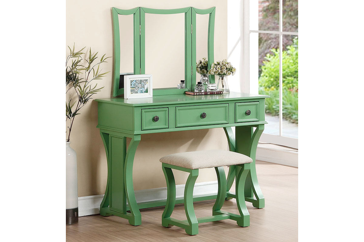 Poundex PDEX-F4117 Vanities, Green