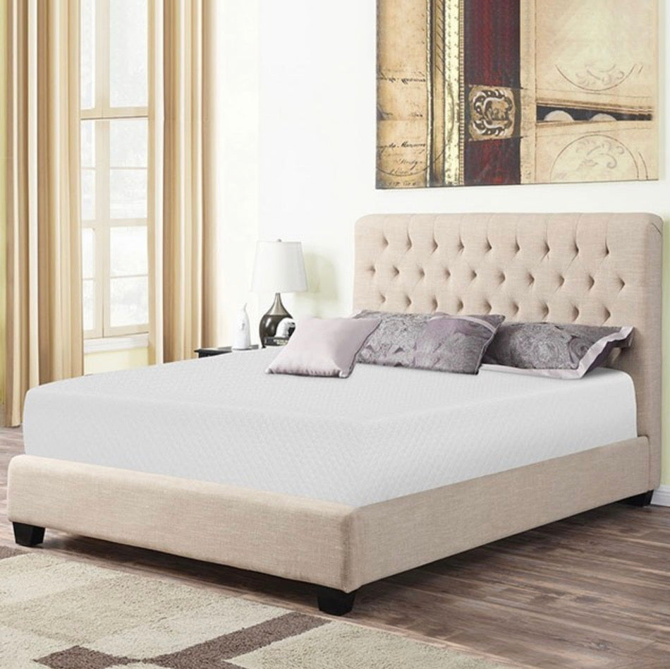 8" memory foam mattress certified by CertiPUR-US - GracePalaceFurniture