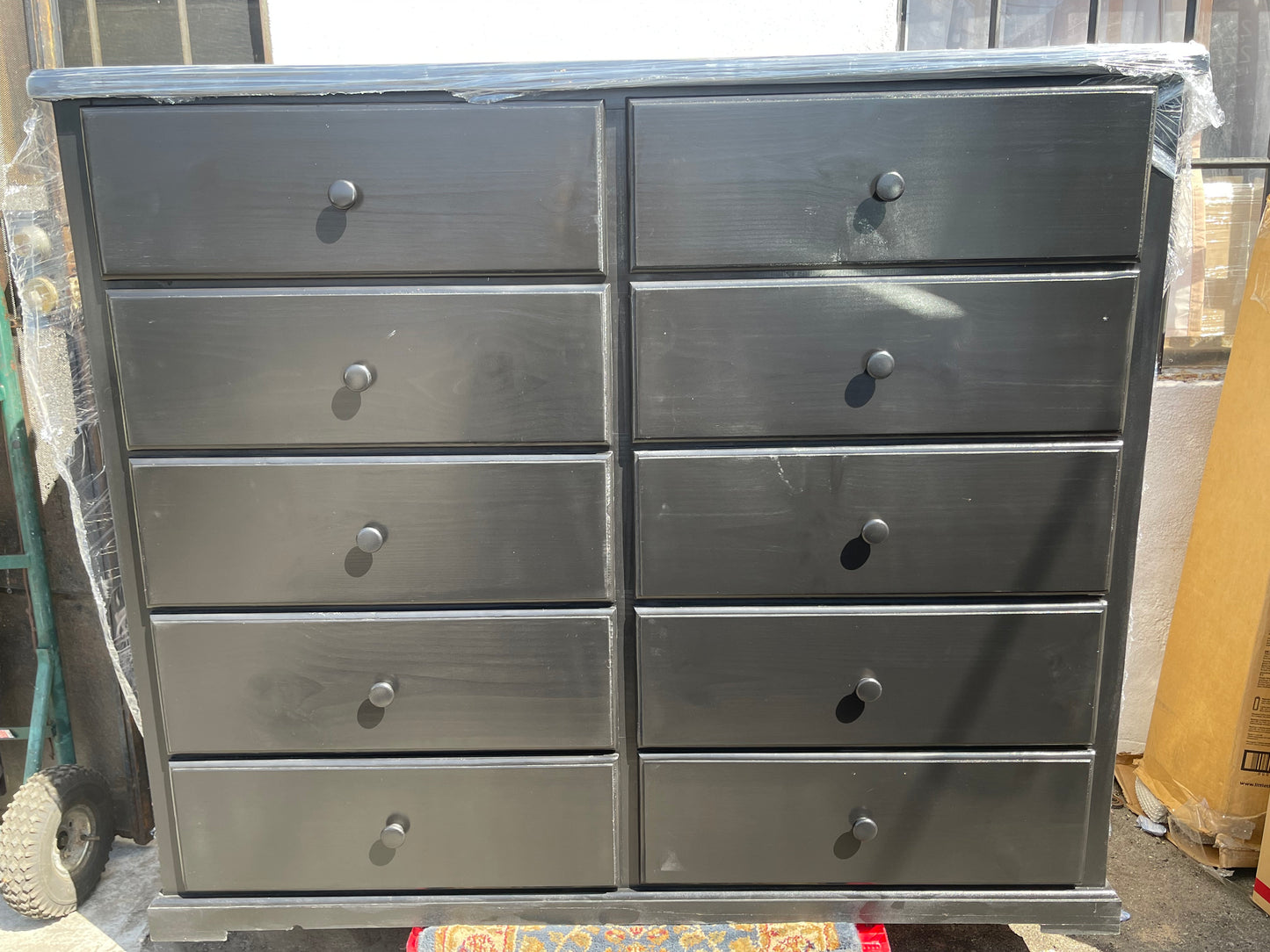10 drawer Dressers pine wood - GracePalaceFurniture