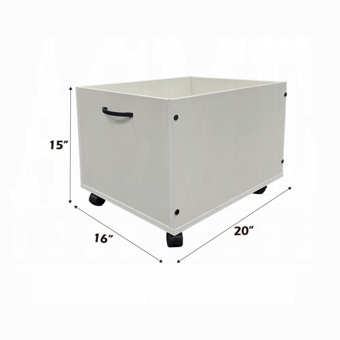 Aurea 2 storage boxes in White