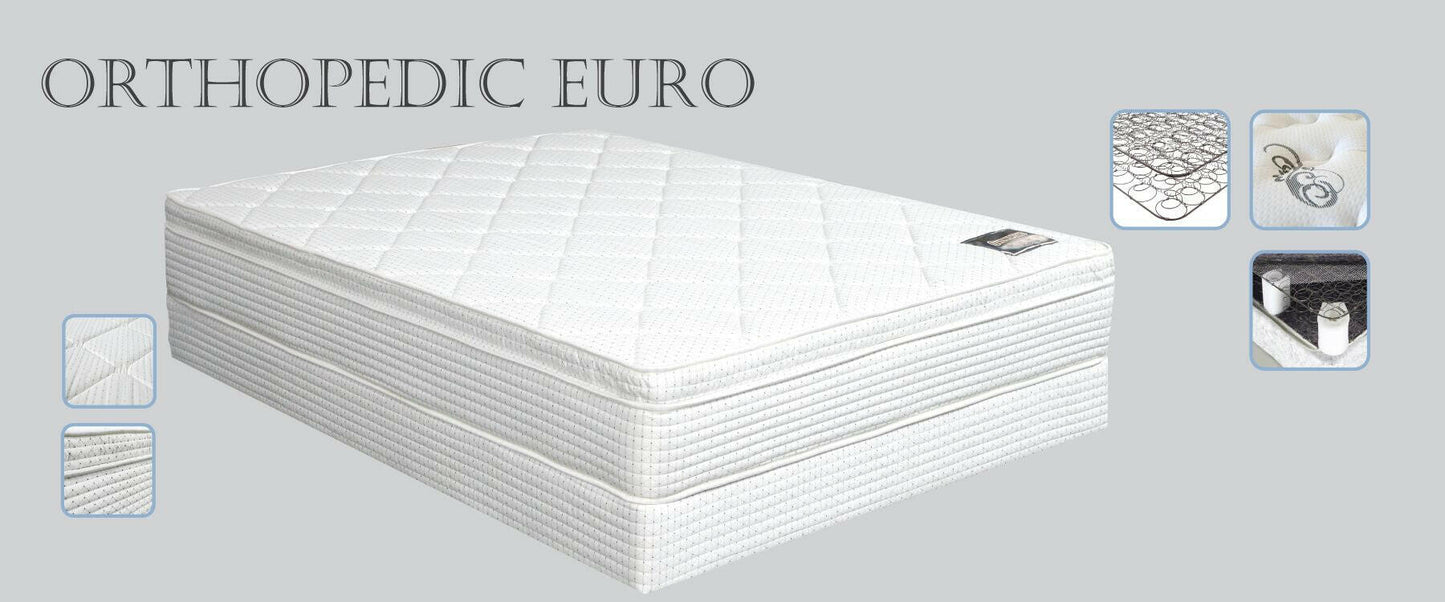 Orthopedic Euro Pillow Top.