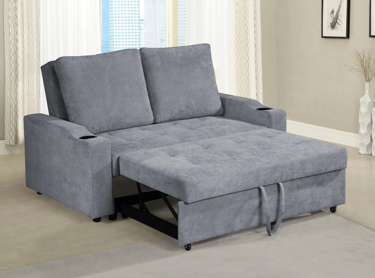 Fabric Sofa Bed - GracePalaceFurniture
