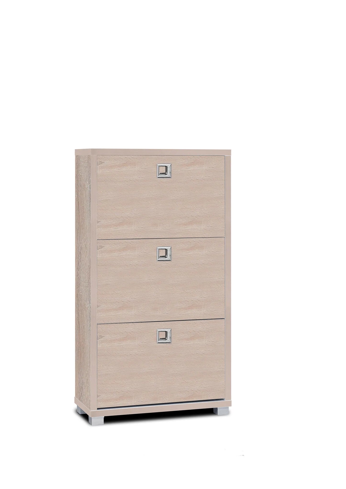 Shoe Cabinet 3 Drawers Comes in Espresso or Natural Finish