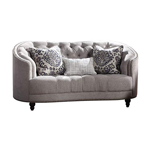 ACME Furniture Saira Sofa, Light Gray
