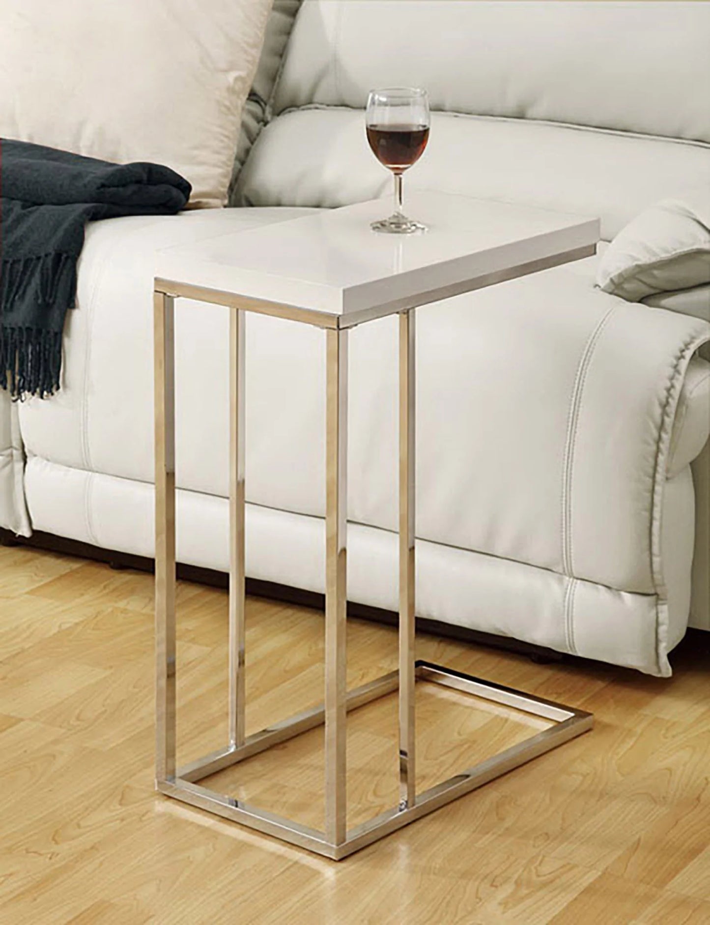 Snack Table Black Top