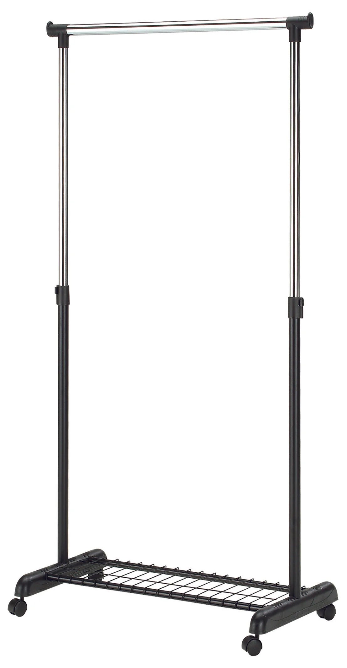 Coat Hanger Chrome & Black