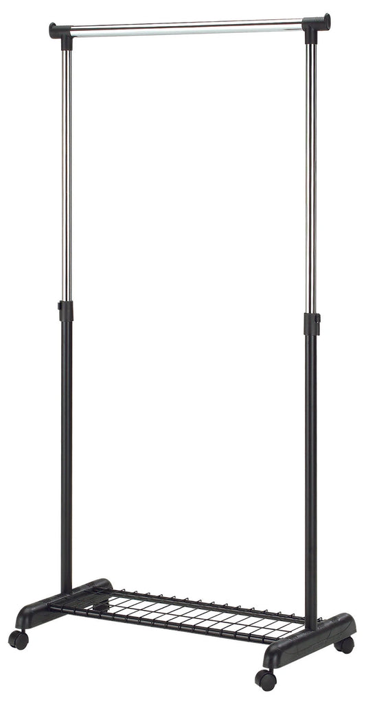 Coat Hanger Chrome & Black