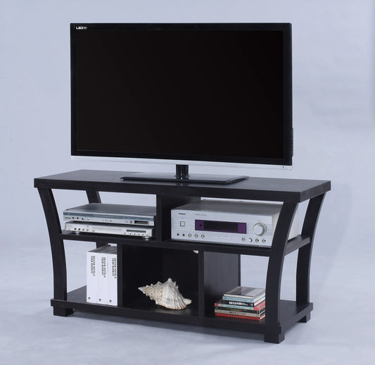 TV Stand Comes in Espresso or Grey Finish