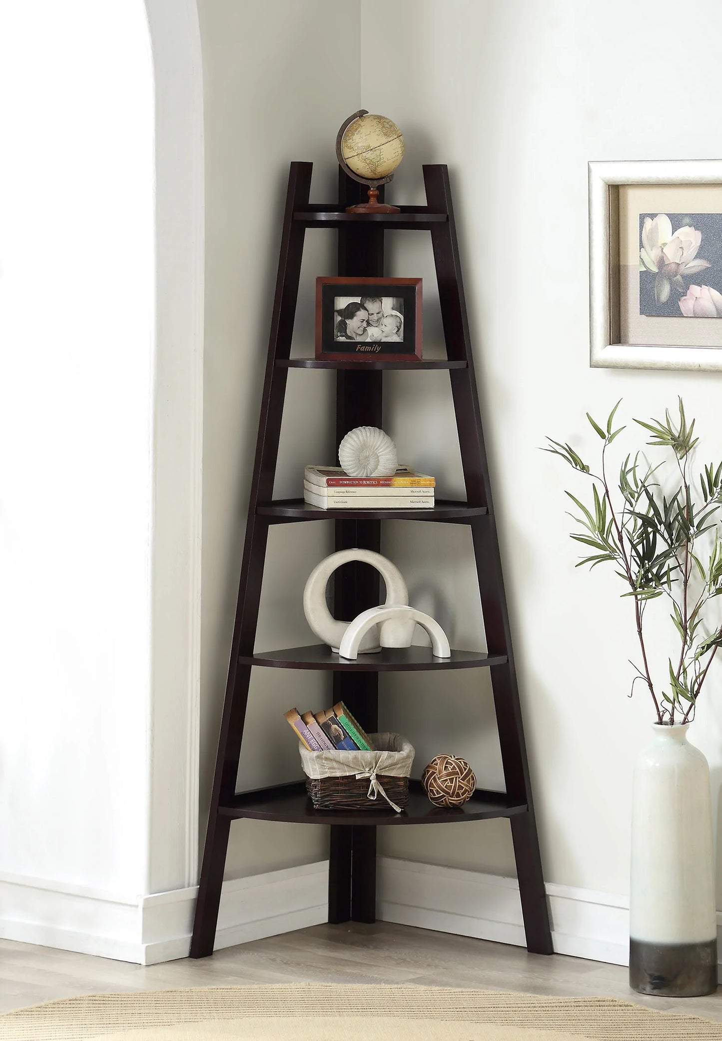 Corner Display Rack - GracePalaceFurniture