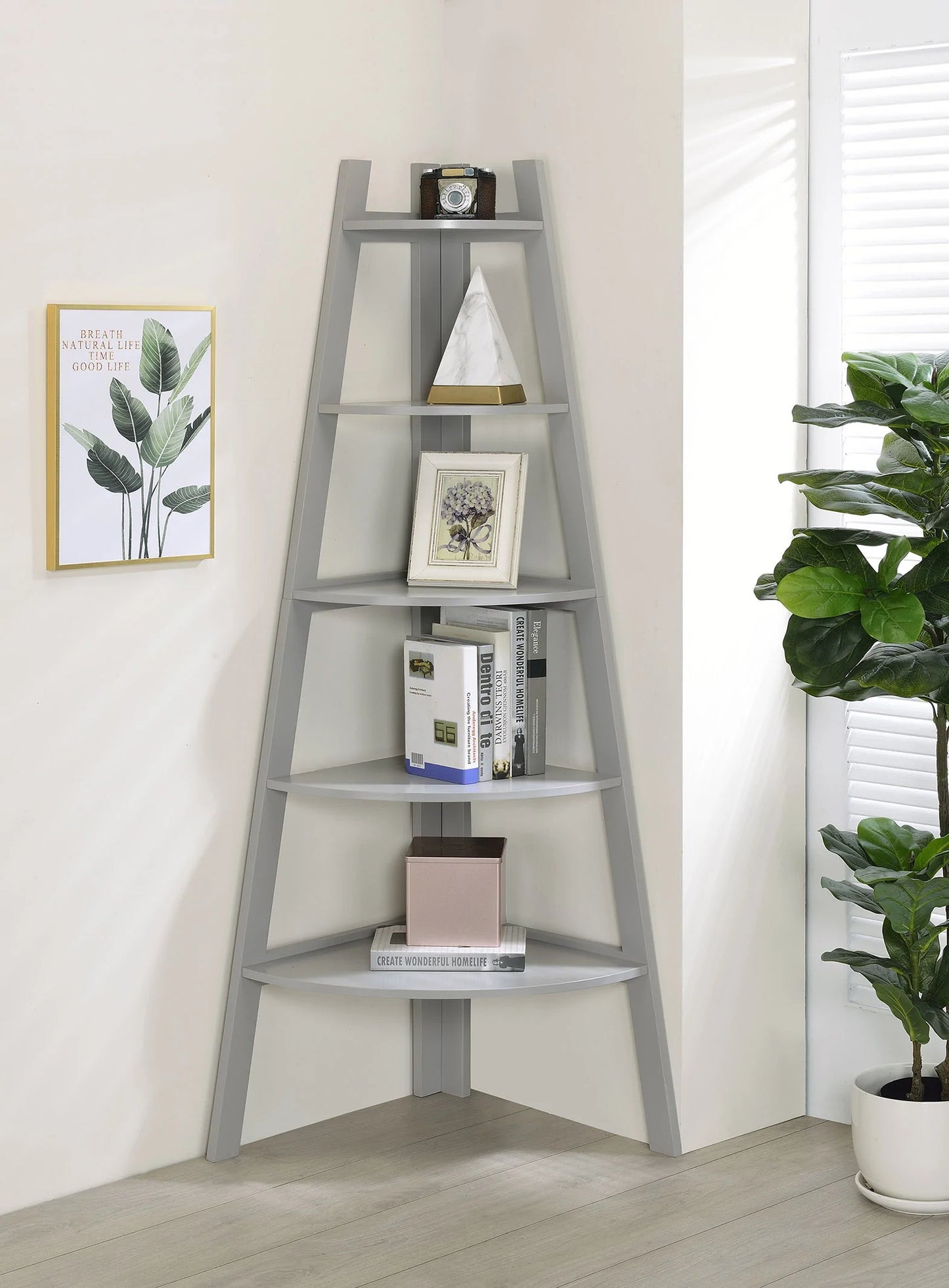 Corner Display Rack - GracePalaceFurniture