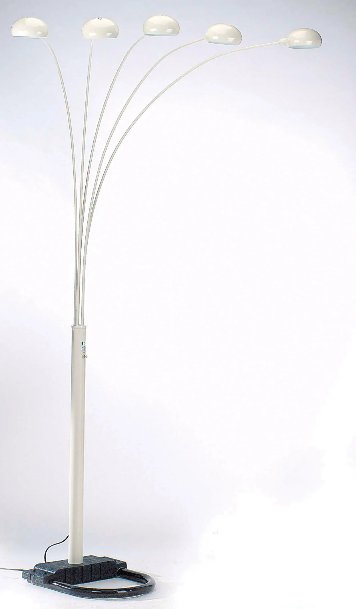 5- Arm Arch Floor Lamp with Dimmer 89"H - GracePalaceFurniture