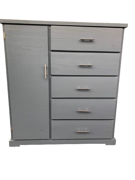 baby chest pine wood blacK.