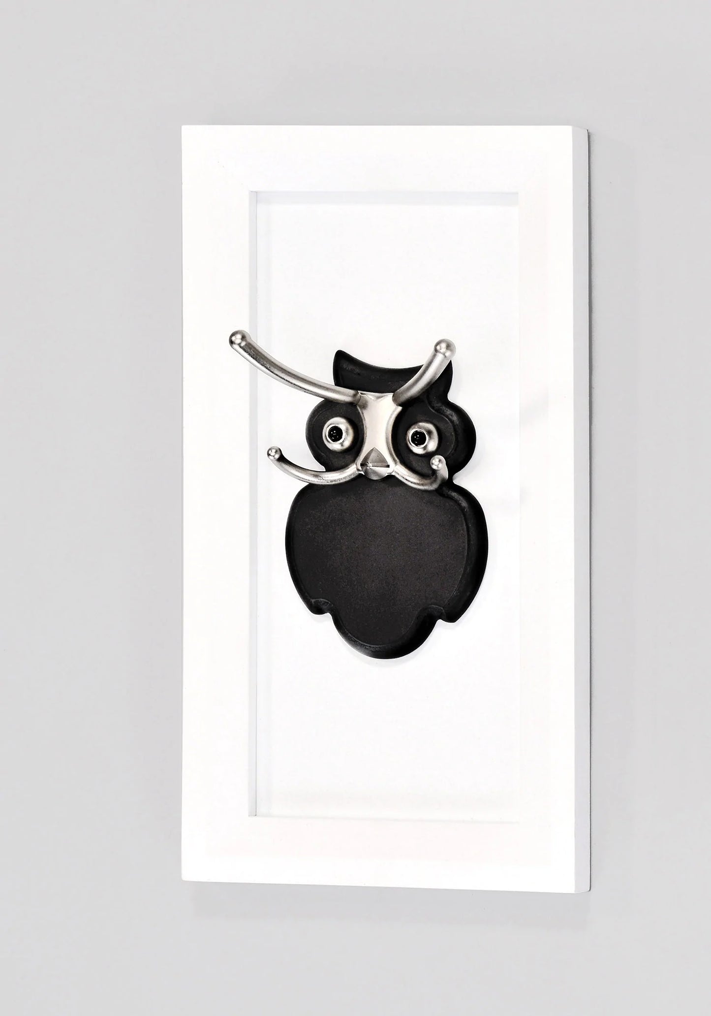 Owl Hanger White Finish - GracePalaceFurniture