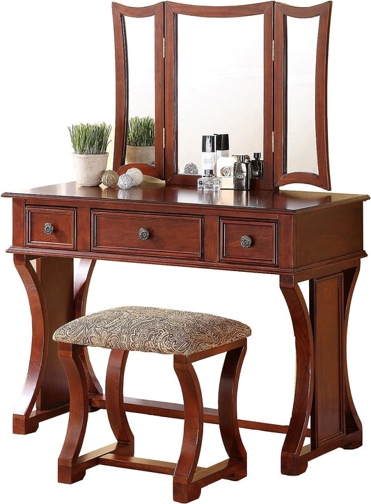 Poundex PDEX-F4118 Vanities, Brown