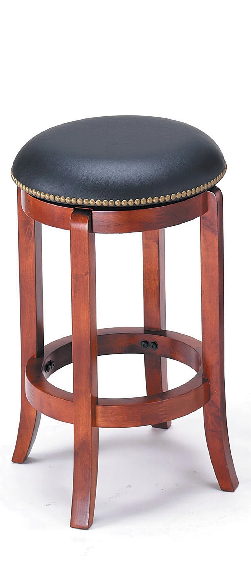 Swivel Counter Stool Comes in Cherry or Espresso Finish - GracePalaceFurniture