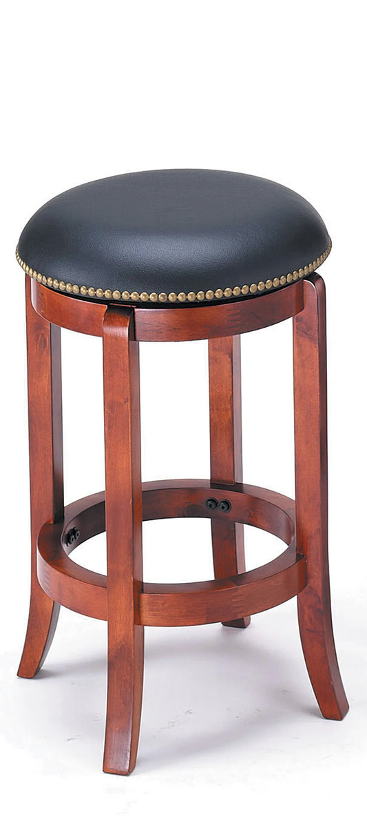 Swivel Counter Stool Comes in Cherry or Espresso Finish - GracePalaceFurniture