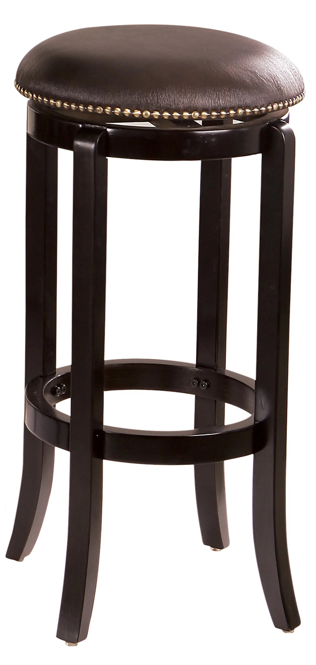 29" Swivel Counter Stool Comes in Cherry or Espresso - GracePalaceFurniture