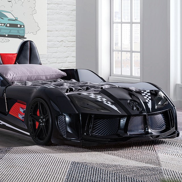 TRACKSTER CAR BED TWIN SIZE NEW STYLE.