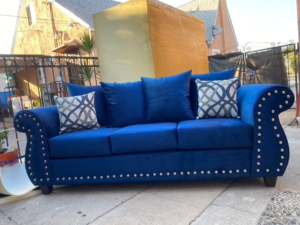 velvet Sofa & Love Seat Set.