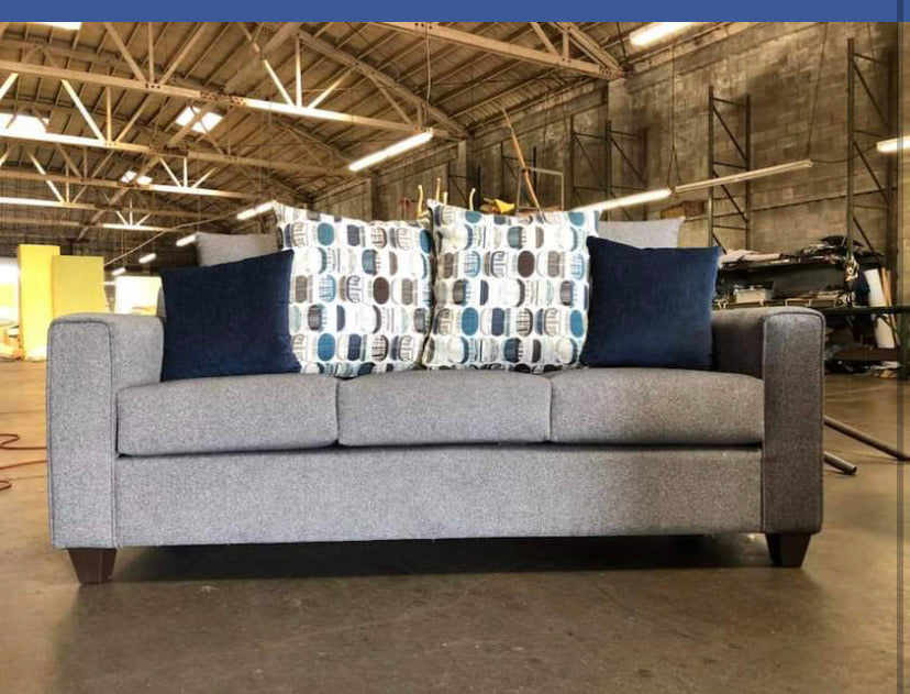 Light Grey Sofa And Love Seat.