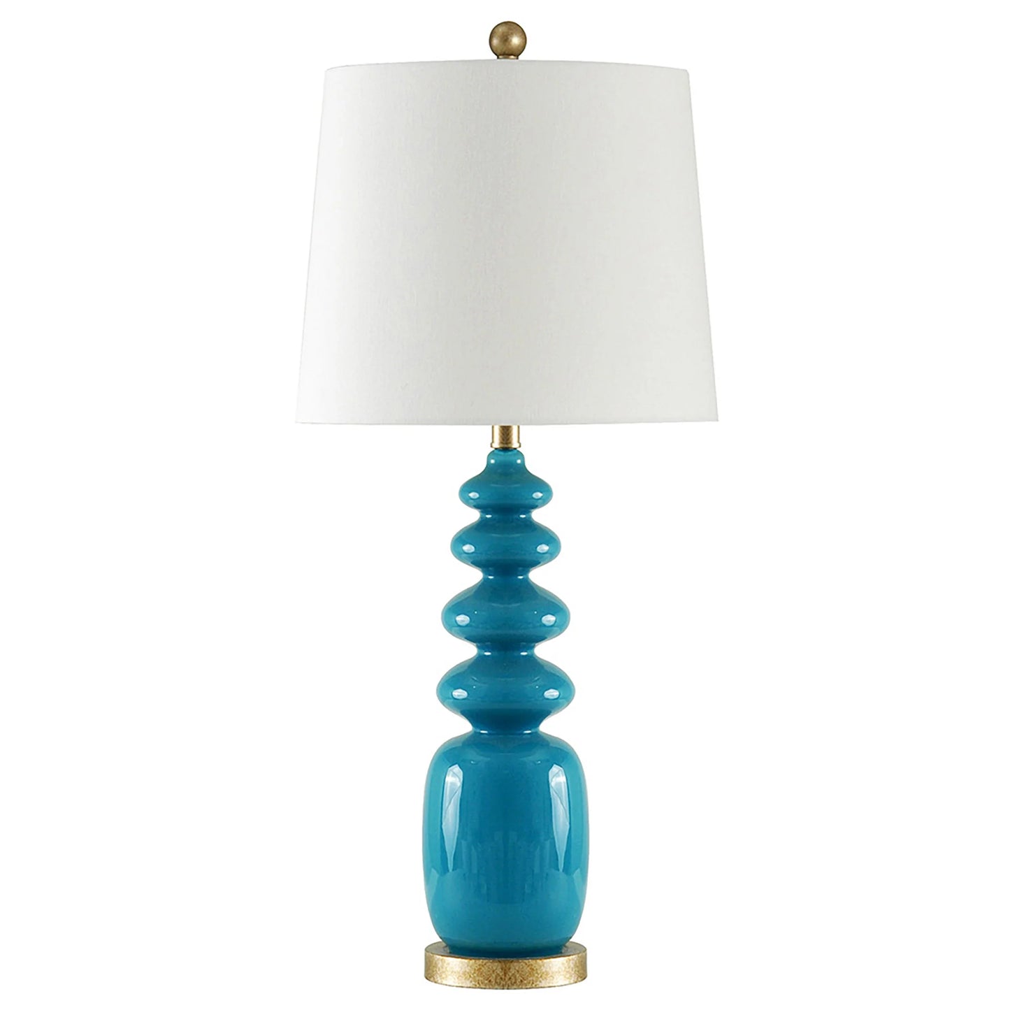 Table Lamp Glass with Iron Base - GracePalaceFurniture
