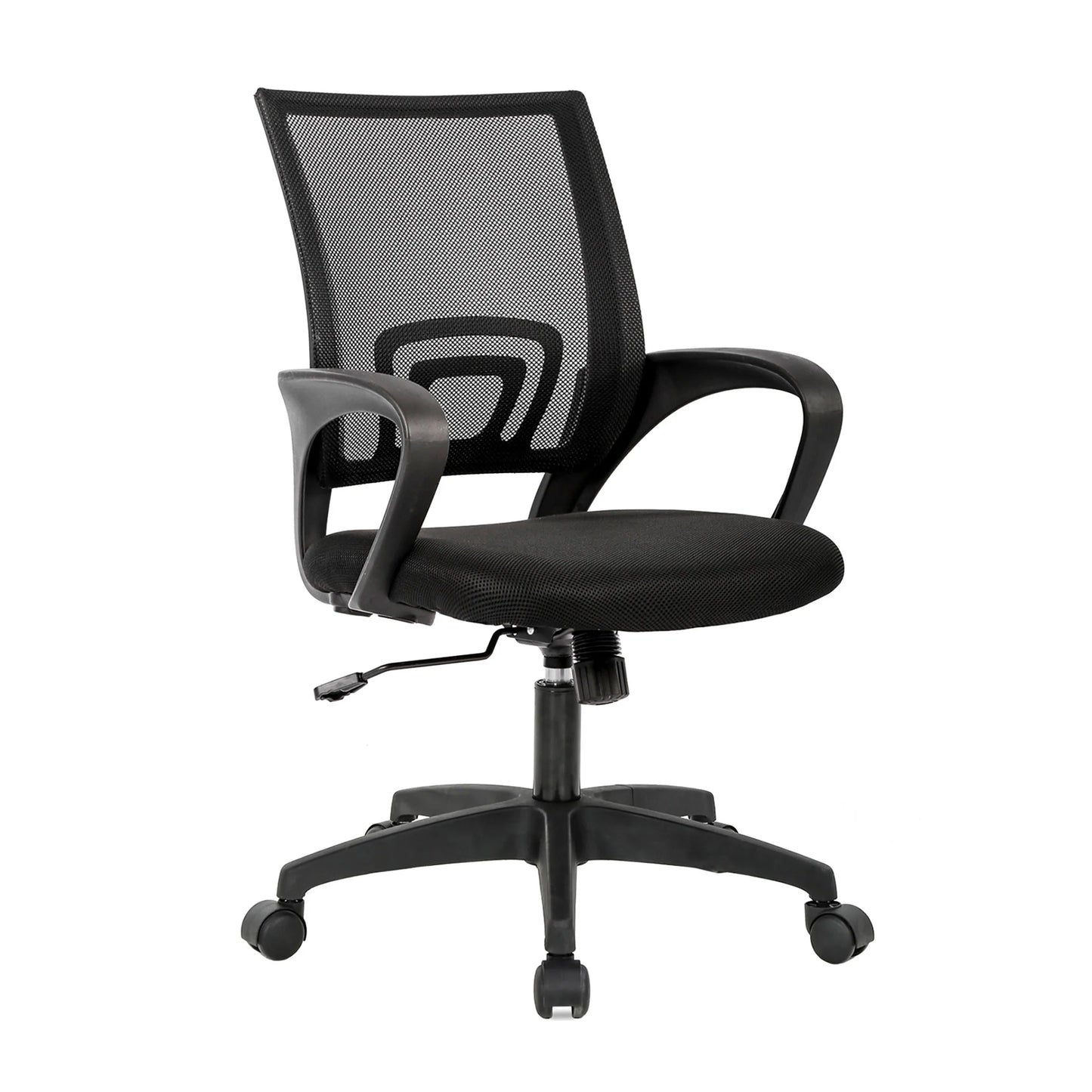 Mesh Office Chair Desk Chair Computer Chair Ergonomic Adjustable Stool Back Support Modern Executive Rolling Swivel Chair for Women & Men, Black - GracePalaceFurniture