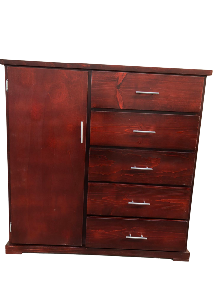 baby chest pine wood blacK.