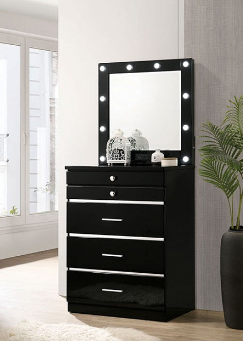 Destinee Black Glam Vanity