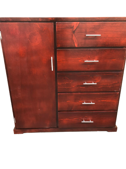 baby chest pine wood blacK.