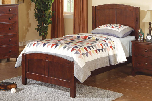 Twin Bed Dark Oak Finish
