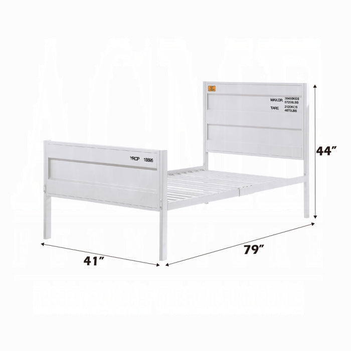 Cargo Twin Bed White