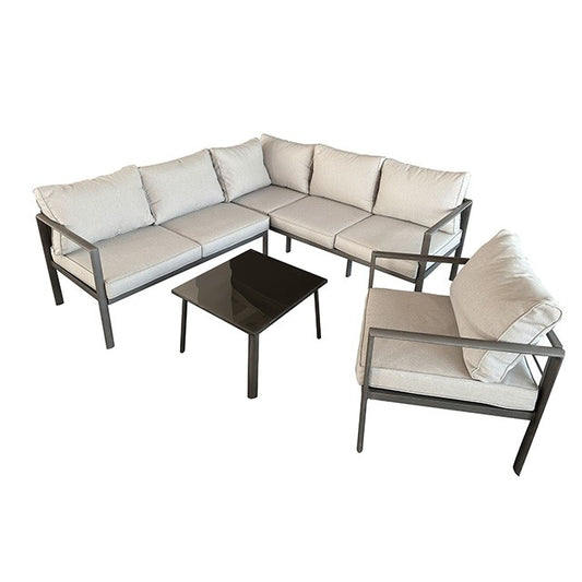 6 PC FARISHA OUTDOOR SECTIONAL SET