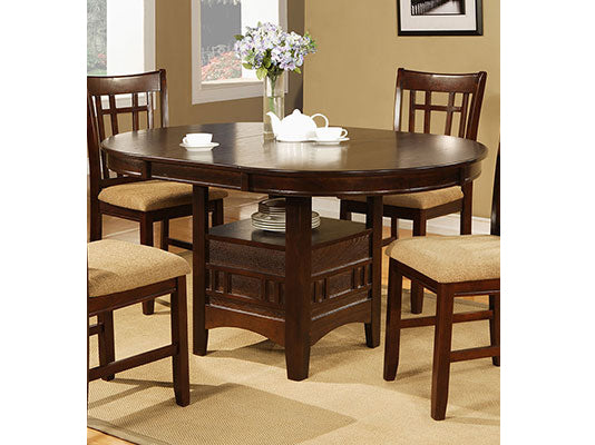 Oval Pedestal Dining Table - GracePalaceFurniture