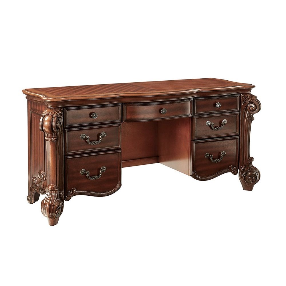 Acme Vendome Vanity Desk in Cherry