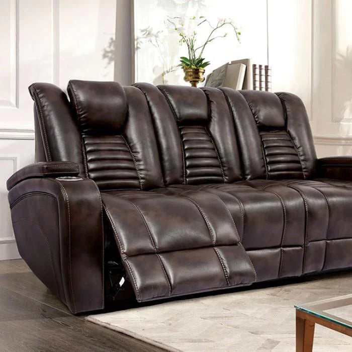 ABRIELLE Dual Power Sofa + Loveseat