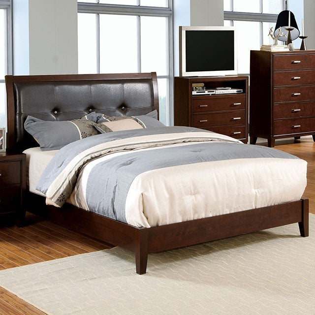 Enrico Espresso Contemporary Bed