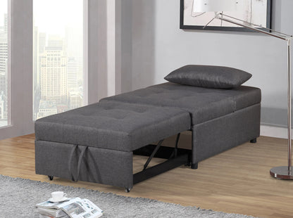 Single Adjustable Sofa Bed beige