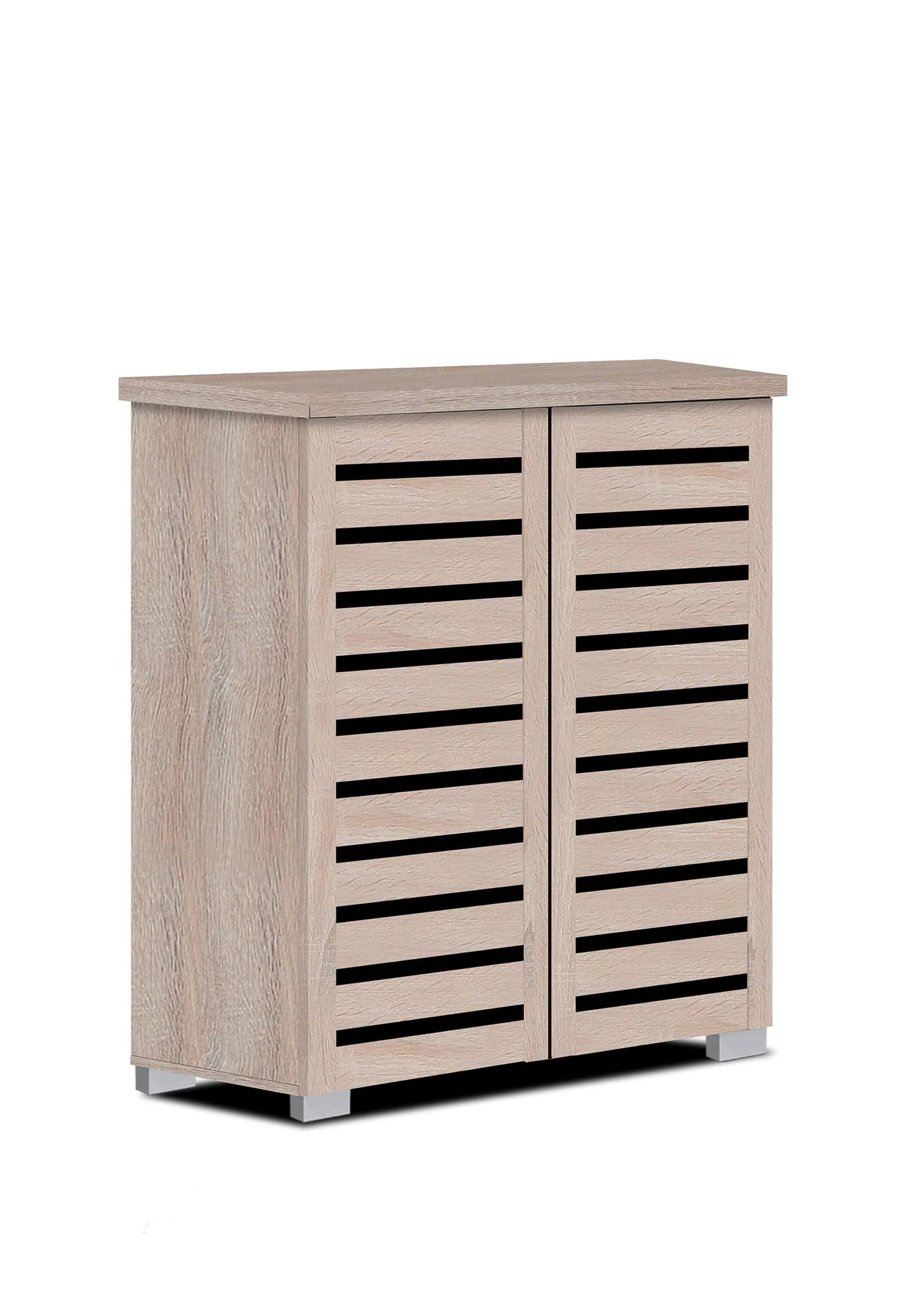 Shoe Cabinet 4 Shelves Comes in Espresso or Natural Finish