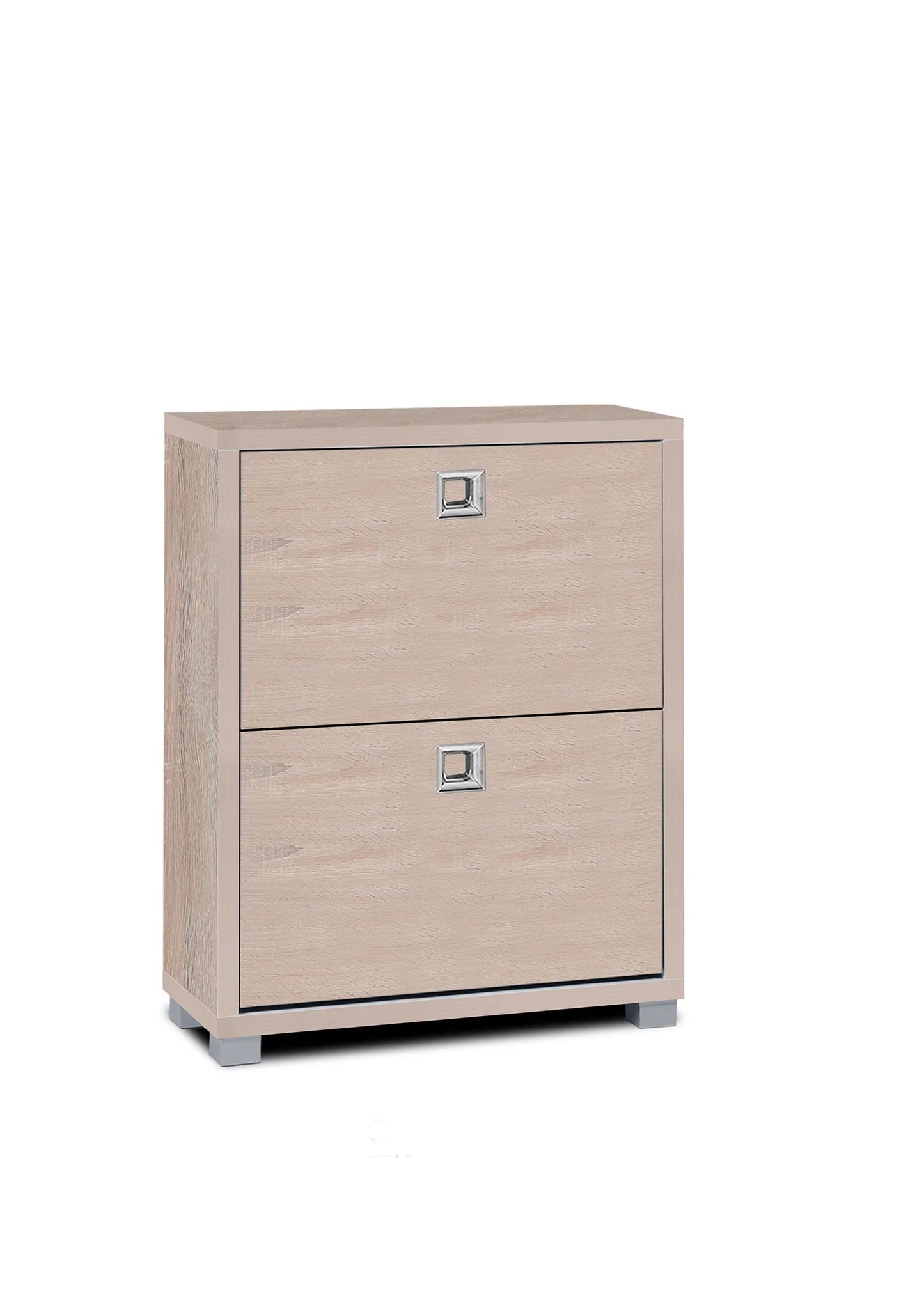 Shoe Cabinet 2 Drawers Comes in Espresso or Natural Finish
